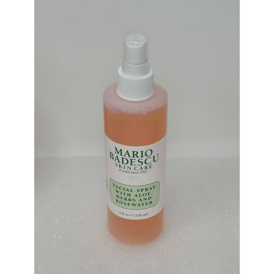 Mario Badescu Facial Spray With Aloe, Herbs and Rosewater 8 oz Facial Mist