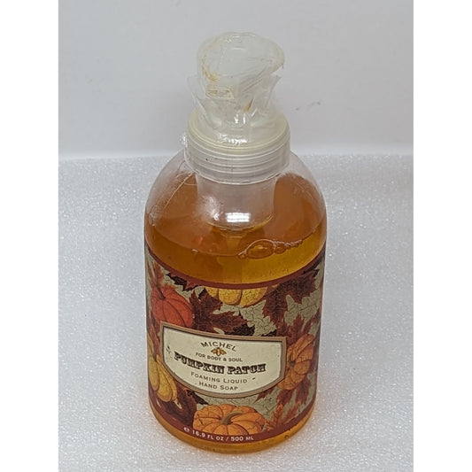 Michel For Body & Soul Pumpkin Patch Foaming Liquid Hand Soap 16.9 oz