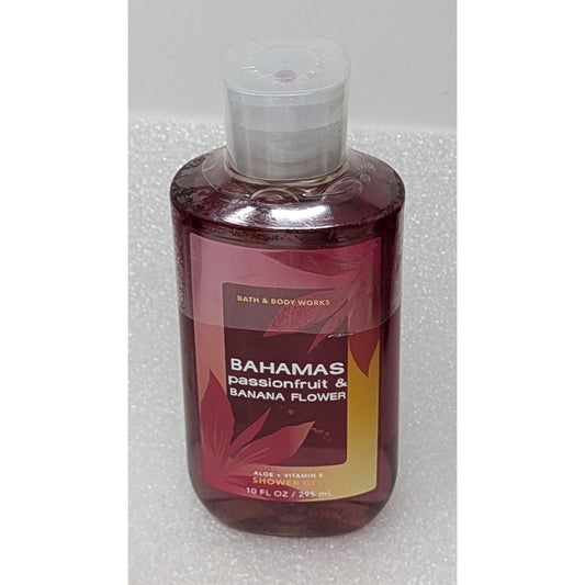 Bath & Body Works Bahamas Passionfruit & Banana Flower Shower Gel 10 Fl Oz