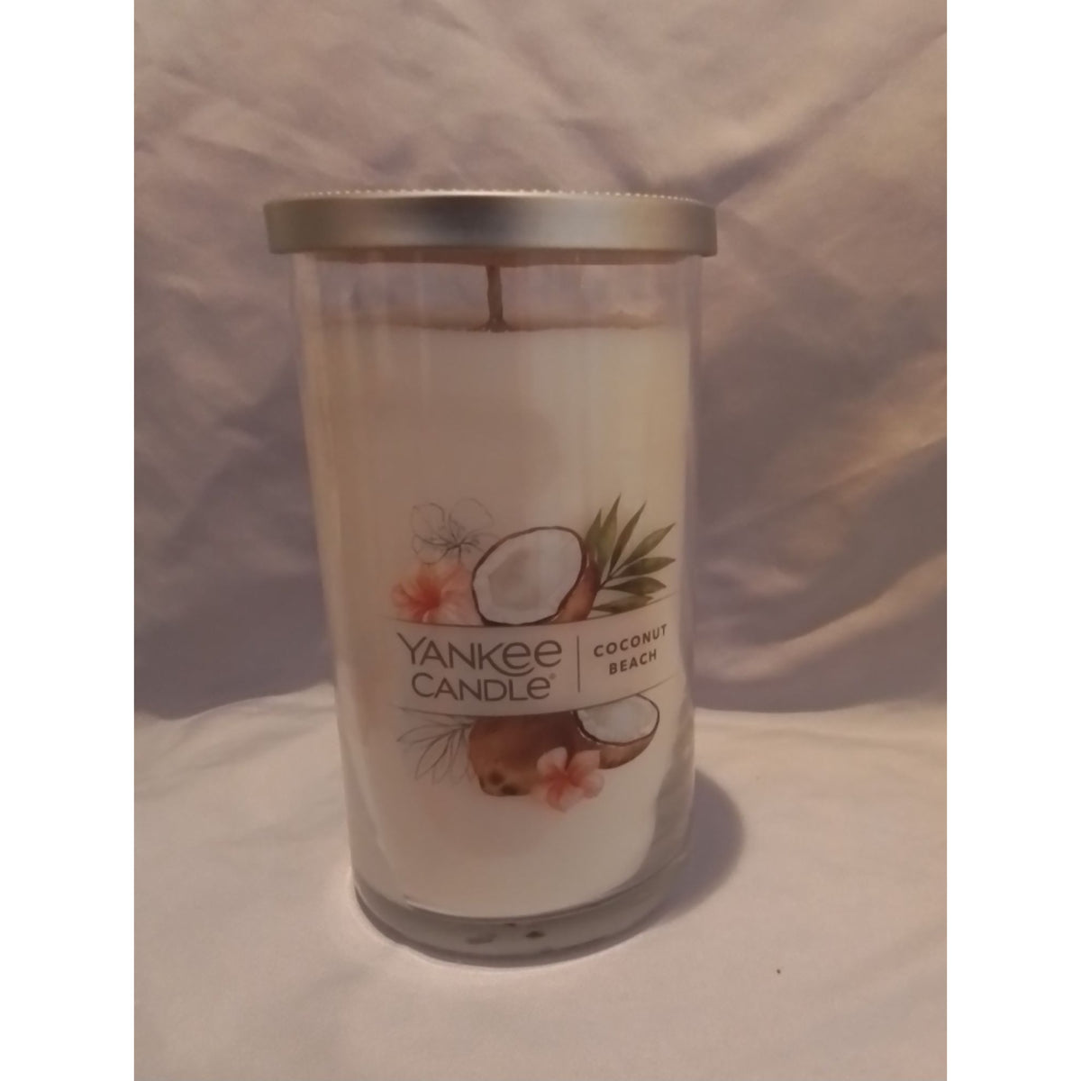 Yankee Candle Coconut Beach Scented Large Jar Candle 14.25 Oz