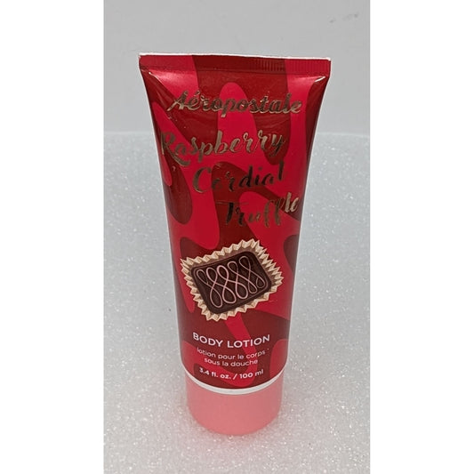 Aeropostale Raspberry Cordial Truffle Body Lotion 3.4 Fl Oz Tube Hydrating Skin Care Moisturizer