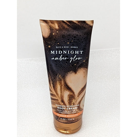 Bath & Body Works Midnight Amber Glow Ultimate Hydration Body Cream 8 oz