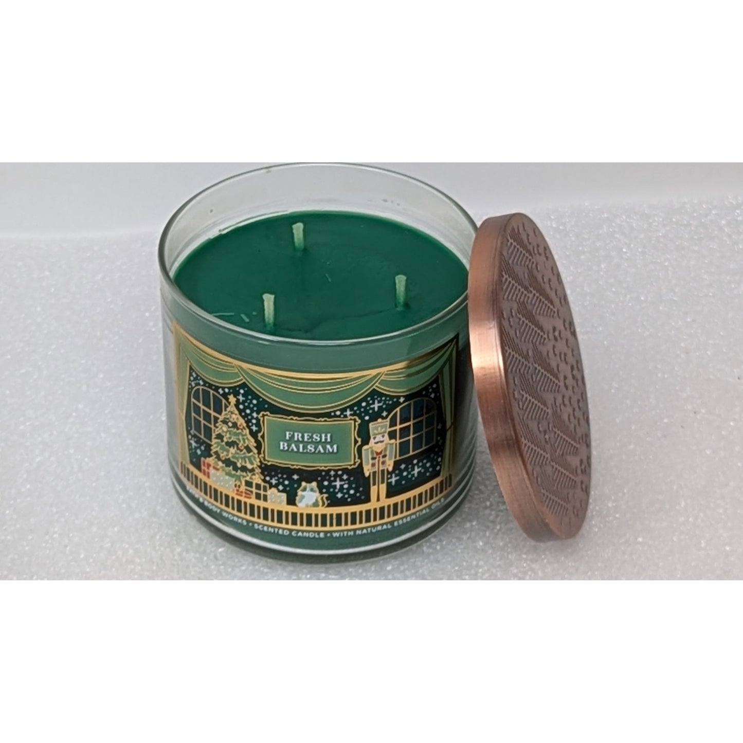 Bath & Body Works Fresh Balsam 3 Wick Scented Jar Candle 14.5 oz