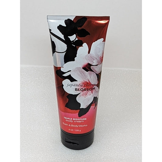 Bath & Body Works Japanese Cherry Blossom Triple Moisture Body Cream 8 oz