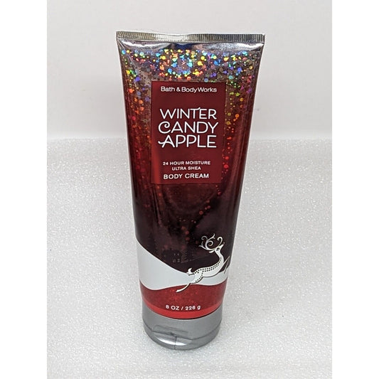 Bath & Body Works Winter Candy Apple 24 Hour Moisture Body Cream 8 oz