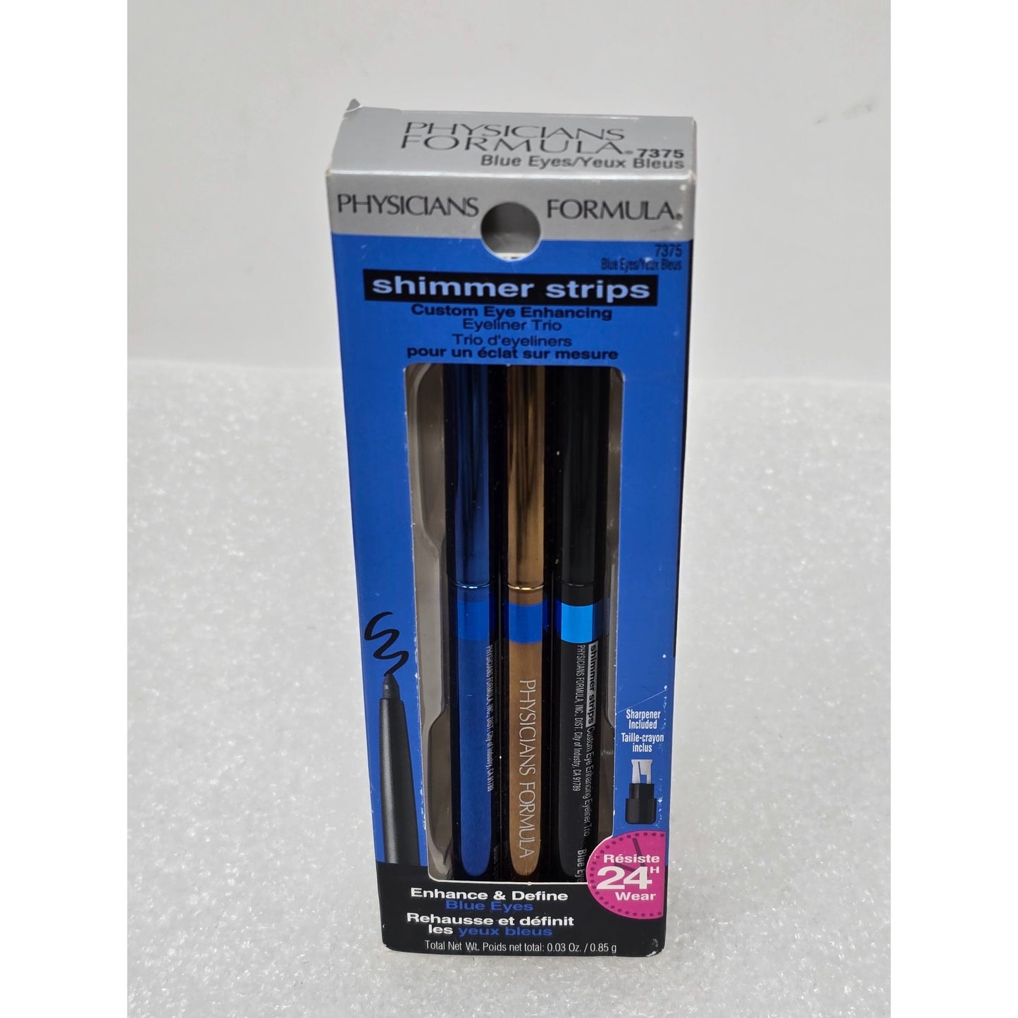 Physicians Formula Shimmer Strips Custom Eye Enhancing Eyeliner Trio Blue Eyes