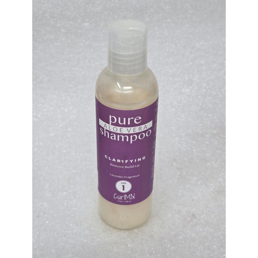 Pure Aloe Vera Shampoo Clarifying Lavender Fragrance 3.4 Oz By Curl Mix