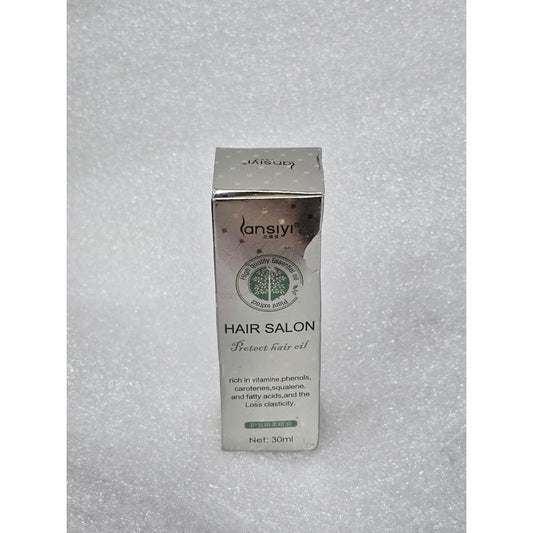 Lansiyi Hair Salon Protect Hair Oil 30ml Vitamin E For Smooth & Healthy Hair
