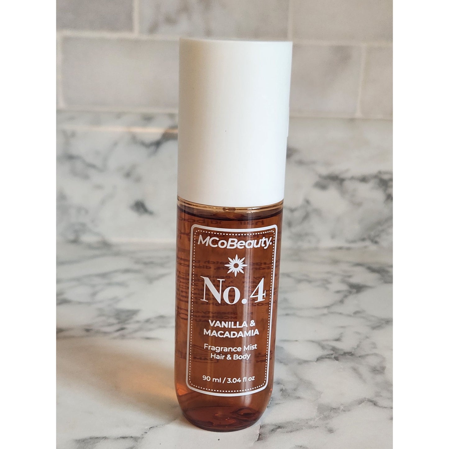 Mcobeauty No.4 Vanilla & Macadamia Hair & Body Fragrance Mist 90ml