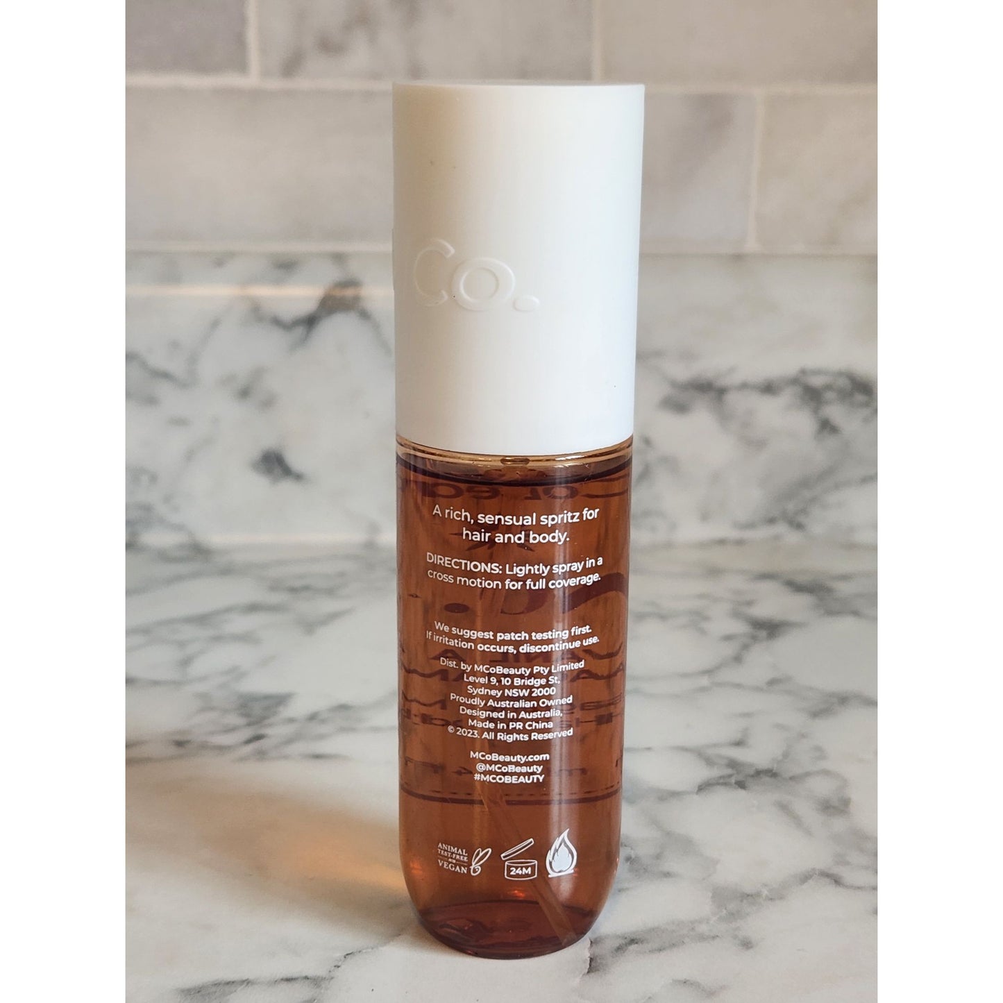 Mcobeauty No.4 Vanilla & Macadamia Hair & Body Fragrance Mist 90ml