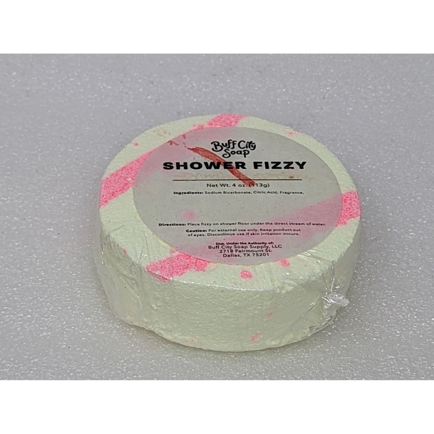 Buff City Soap Shower Fizzy 4 oz