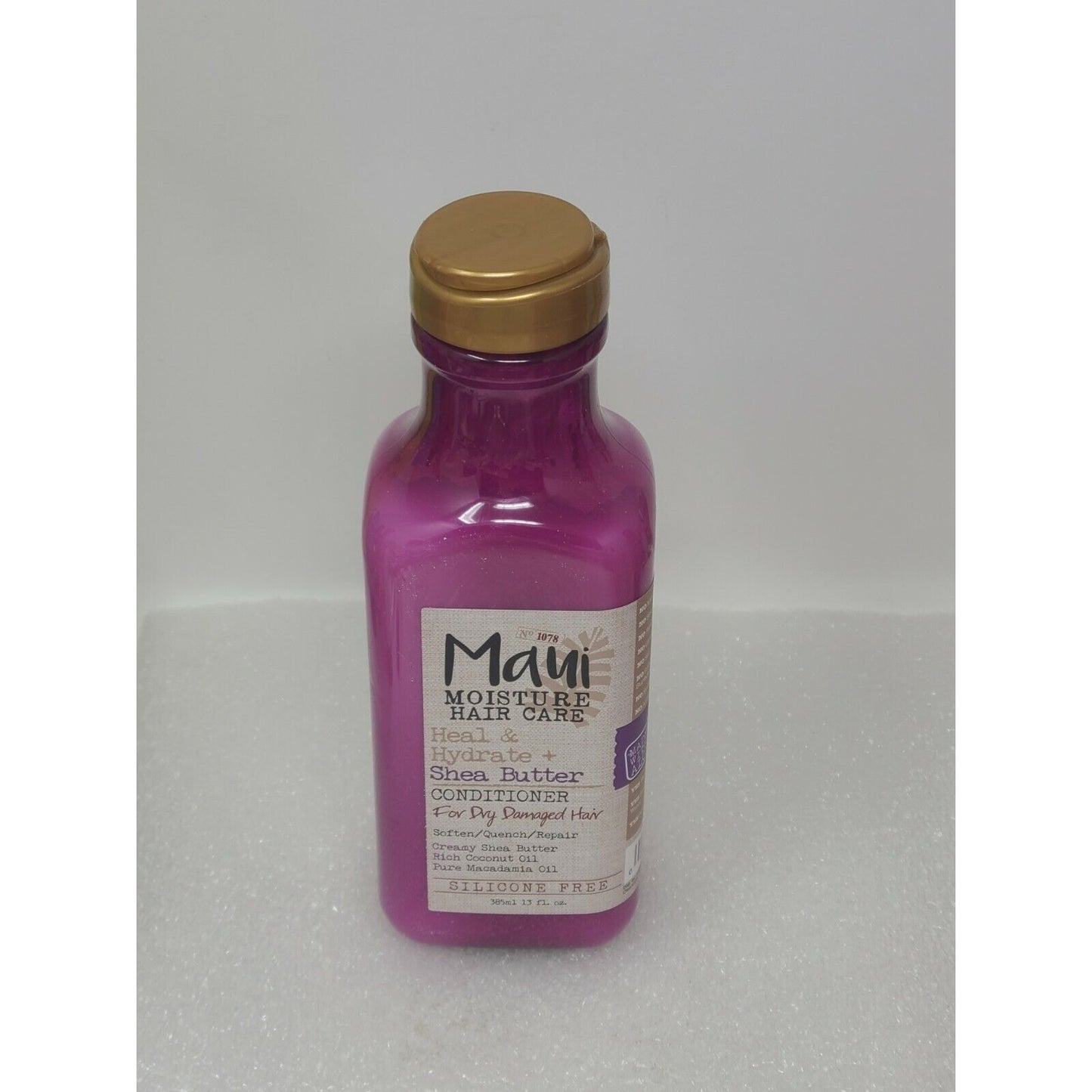 Maui Moisture Hair Care Heal & Hydrate Shea Butter Conditioner for Damage 13 oz