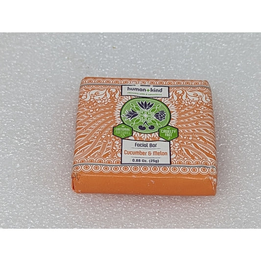 Human + Kind Facial Bar Cucumber & Melon .88 oz Travel Size