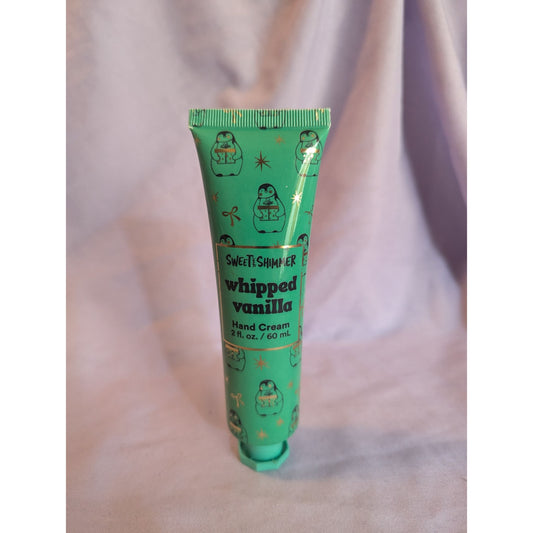 Sweet & Shimmer Whipped Vanilla Hand Cream 2 Fl. Oz / 60 Ml Paraben-Free