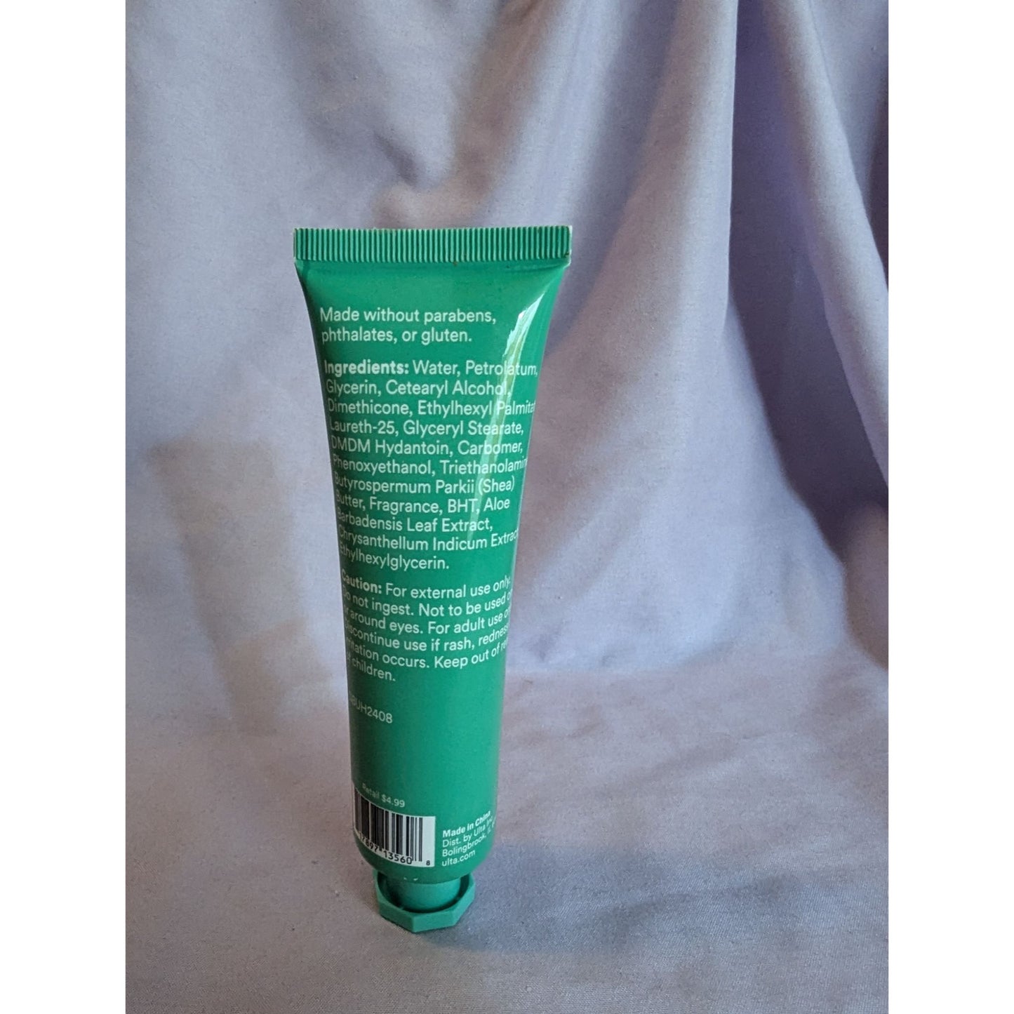 Sweet & Shimmer Whipped Vanilla Hand Cream 2 Fl. Oz / 60 Ml Paraben-Free