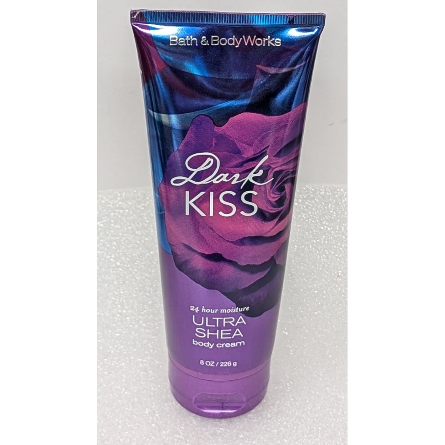 Bath & Body Works Dark Kiss Ultra Shea Body Cream 8 Oz Tube 24 Hour Moisture