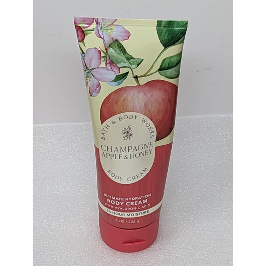 Bath & Body Works Champagne Apple & Honey Ultimate Hydration Body Cream 8 oz