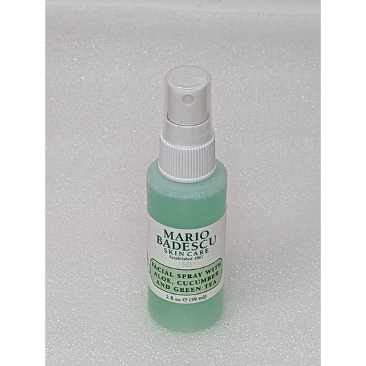 Mario Badescu Facial Spray with Aloe, Cucumber & Green Tea 2 oz Travel Size