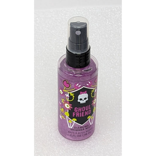 Bath & Body Works Ghoul Friend Diamond Shimmer Mist 3 oz Travel Size