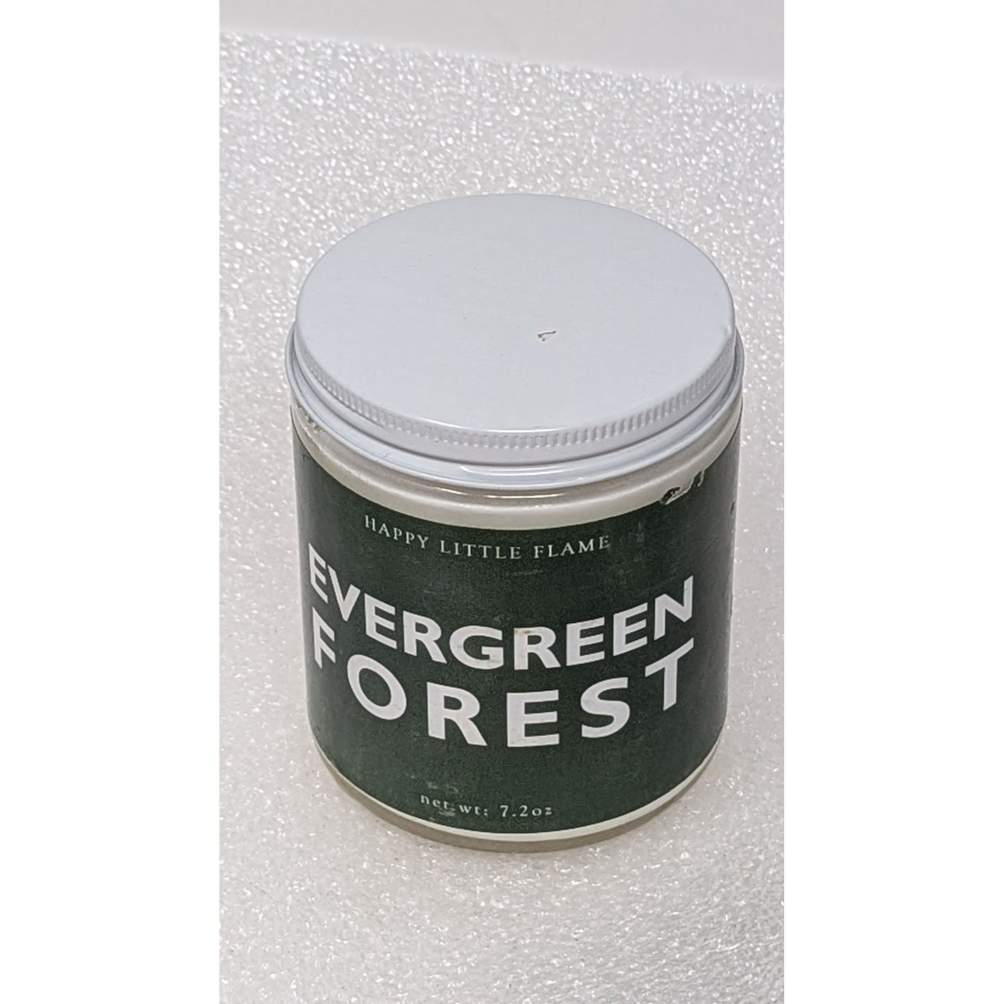 Evergreen Forest Soy/Coconut Wax Candle 7.2 oz Happy Little Flame