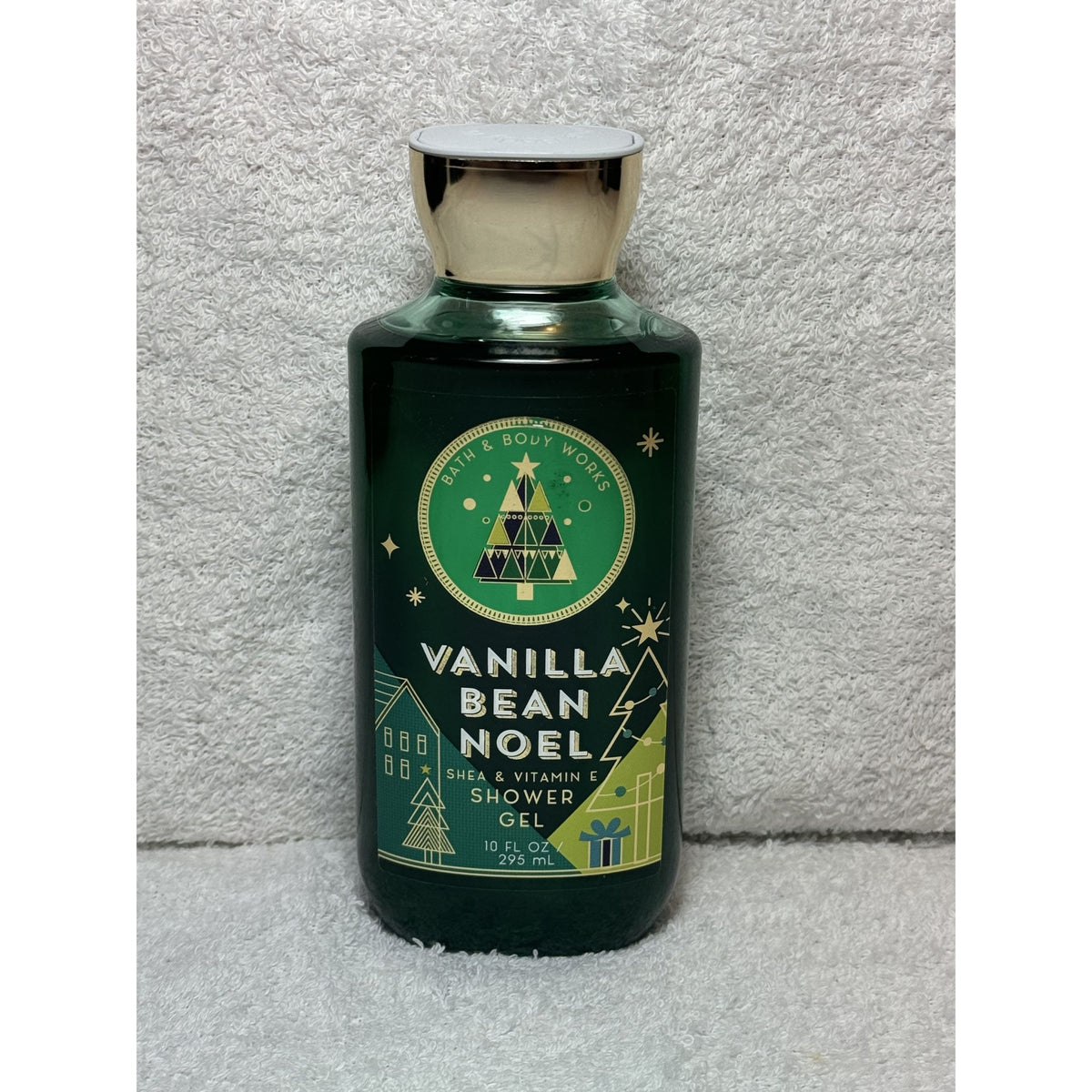Bath & Body Works Vanilla Bean Noel Shower Gel 10 fl oz
