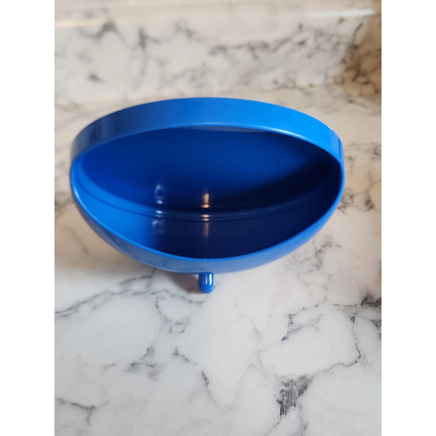 Vanity Mirror With Storage Compartment Blue High-Definition Portable & Durable Design By Gina Concepts