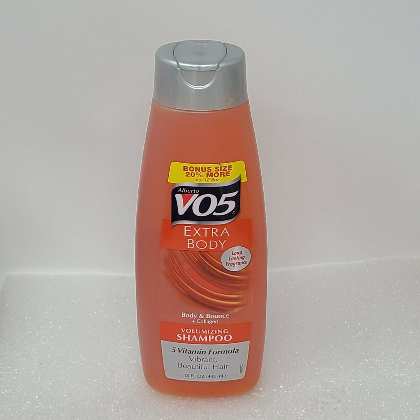 Alberto VO5 Extra Body Volumizing Shampoo 15 Fl Oz 5 Vitamin Formula Bonus Size