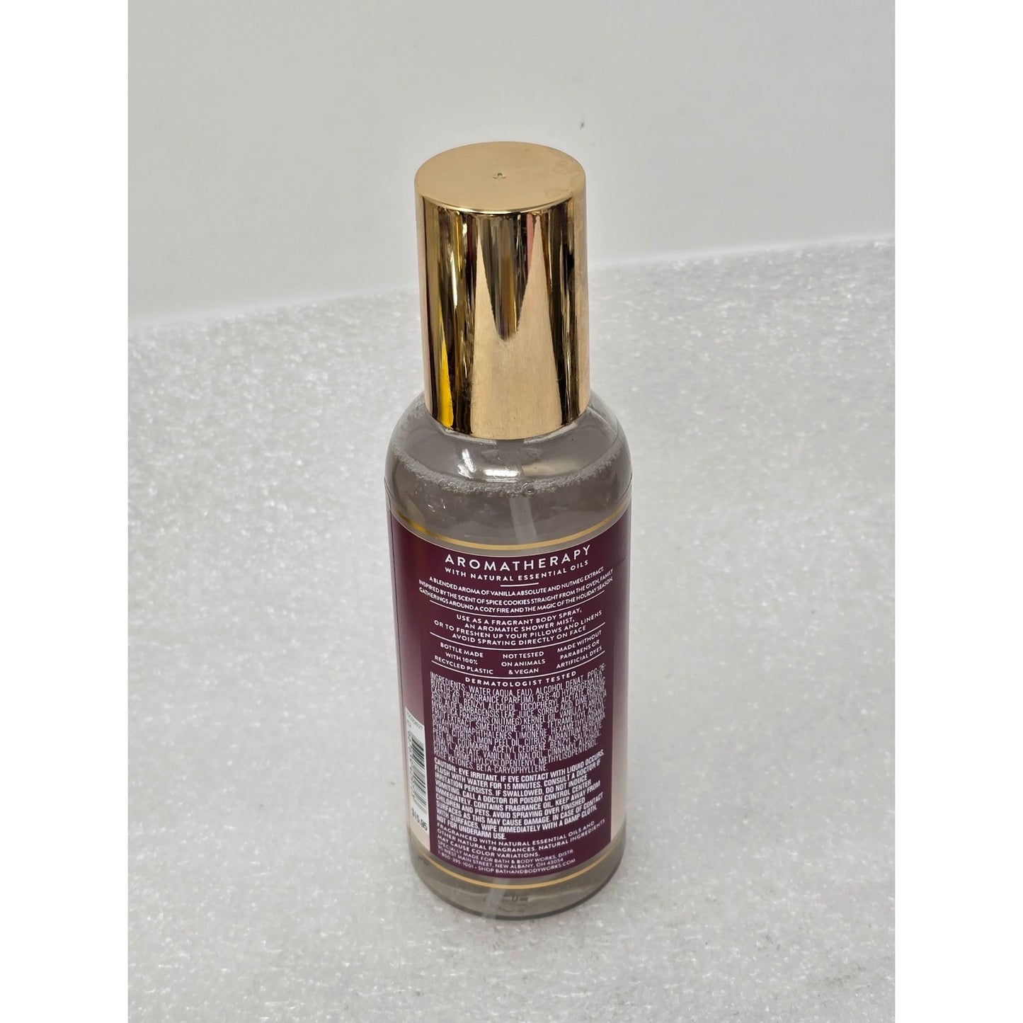 Bath & Body Works Vanilla Nutmeg Essential Oil Perfume Mist Aromatherapy 5.85