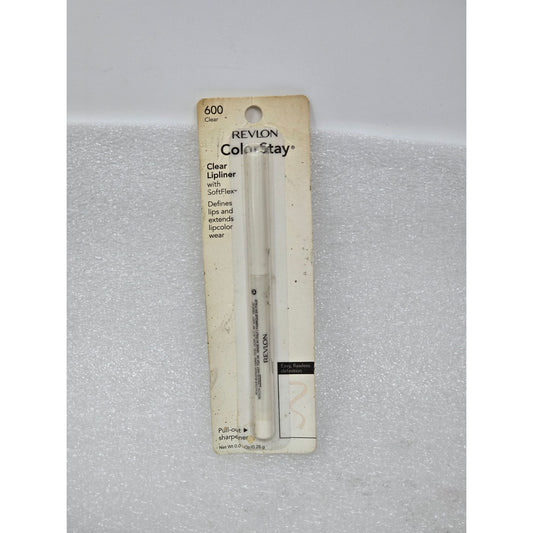 Revlon Colorstay Clear Lip Liner 600 Softflex Defines Lips & Extends Lipcolor