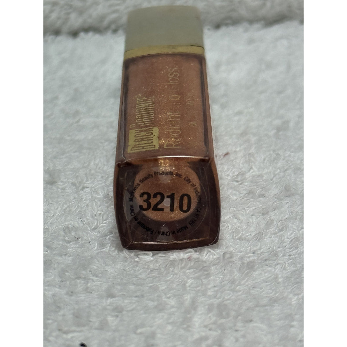 Black Radiance Luster Radiant Lip Gloss #3210 Gold Shimmer