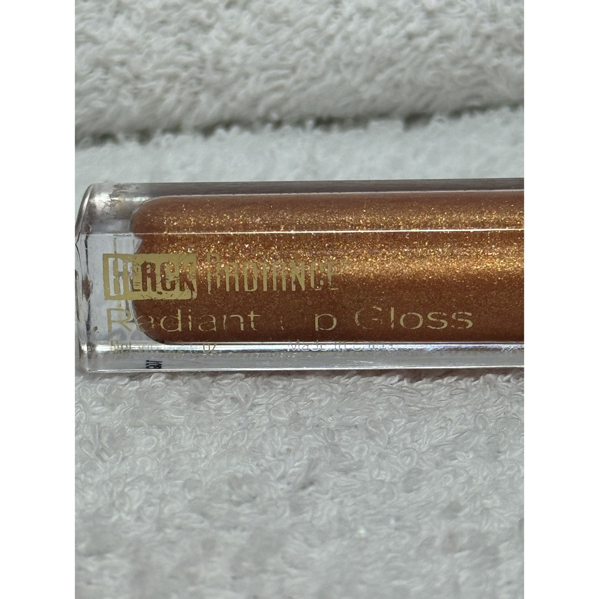 Black Radiance Luster Radiant Lip Gloss #3210 Gold Shimmer