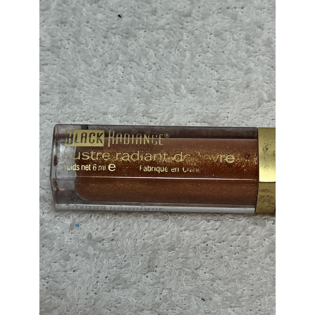 Black Radiance Luster Radiant Lip Gloss #3210 Gold Shimmer