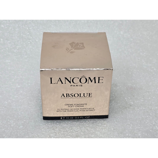 Lancôme Absolue Soft Cream 15Ml With Perpetual Rose Extract Anti-Aging Skincare