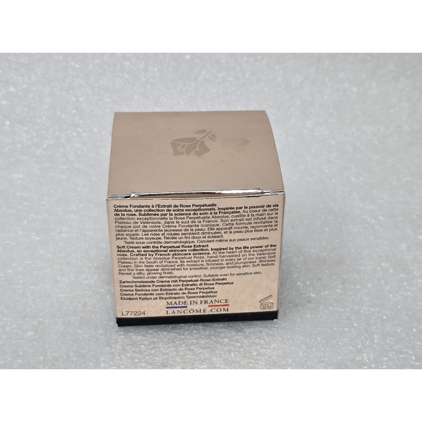 Lancôme Absolue Soft Cream 15Ml With Perpetual Rose Extract Anti-Aging Skincare