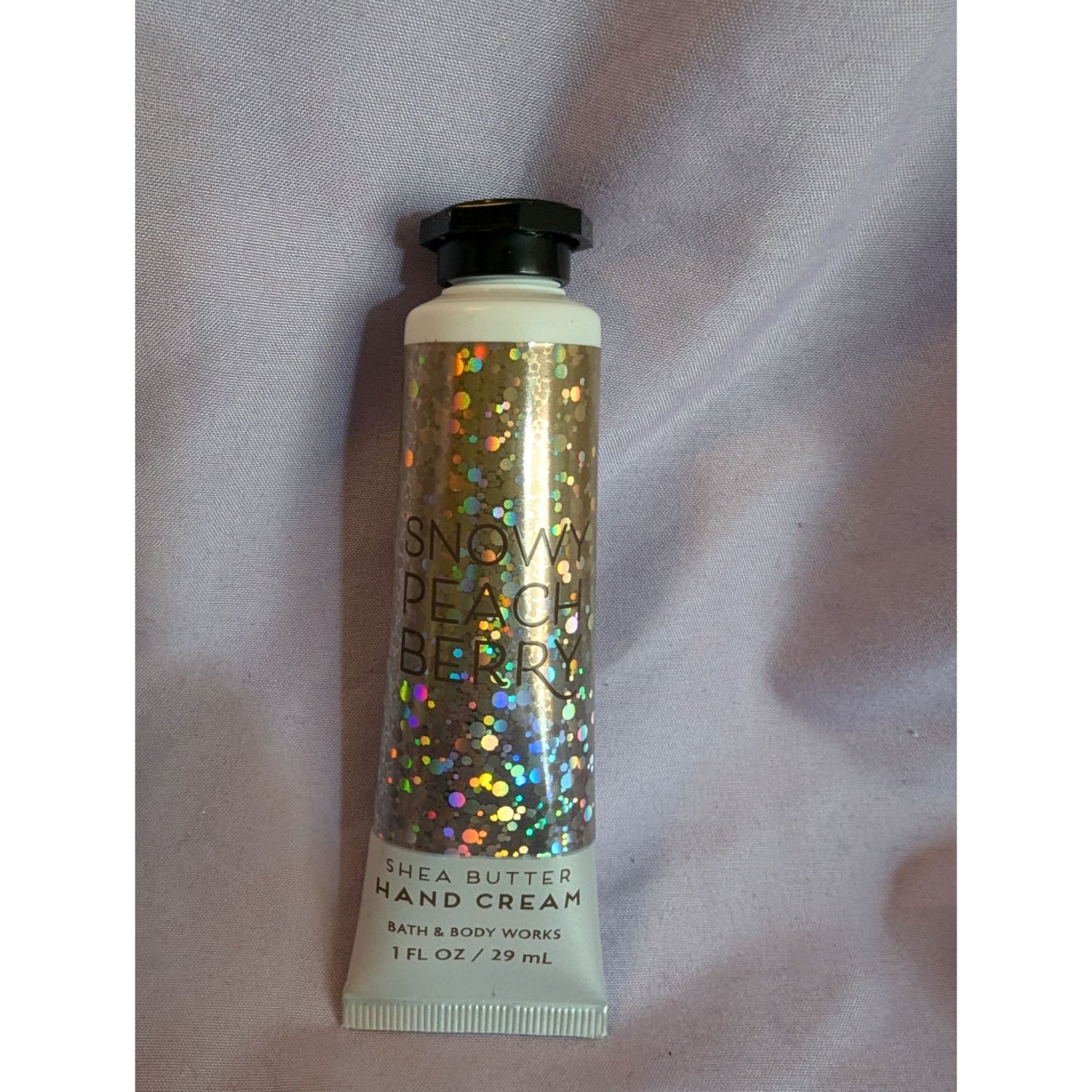 Snowy Peach Berry Hand Cream 1 Fl Oz Bath & Body Works Shea Butter Moisturizing