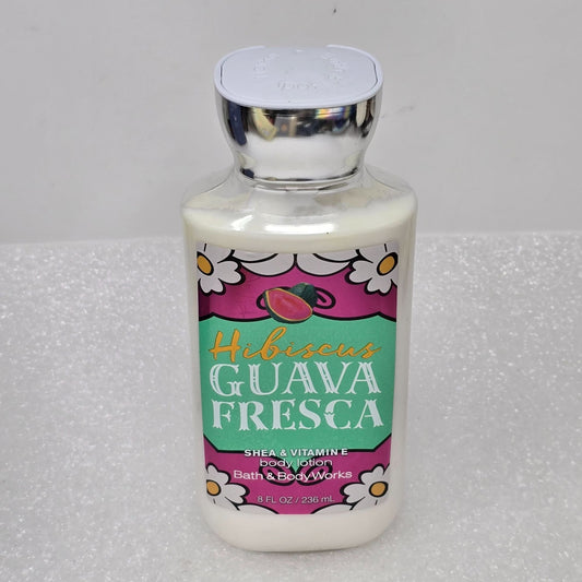 Hibiscus Guava Fresca 8 Fl Oz Bath & Body Works Shea & Vitamin E Body Lotion