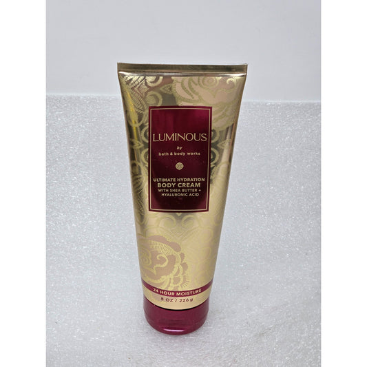Bath & Body Works Luminous Ultimate Hydration Body Cream 8 Oz