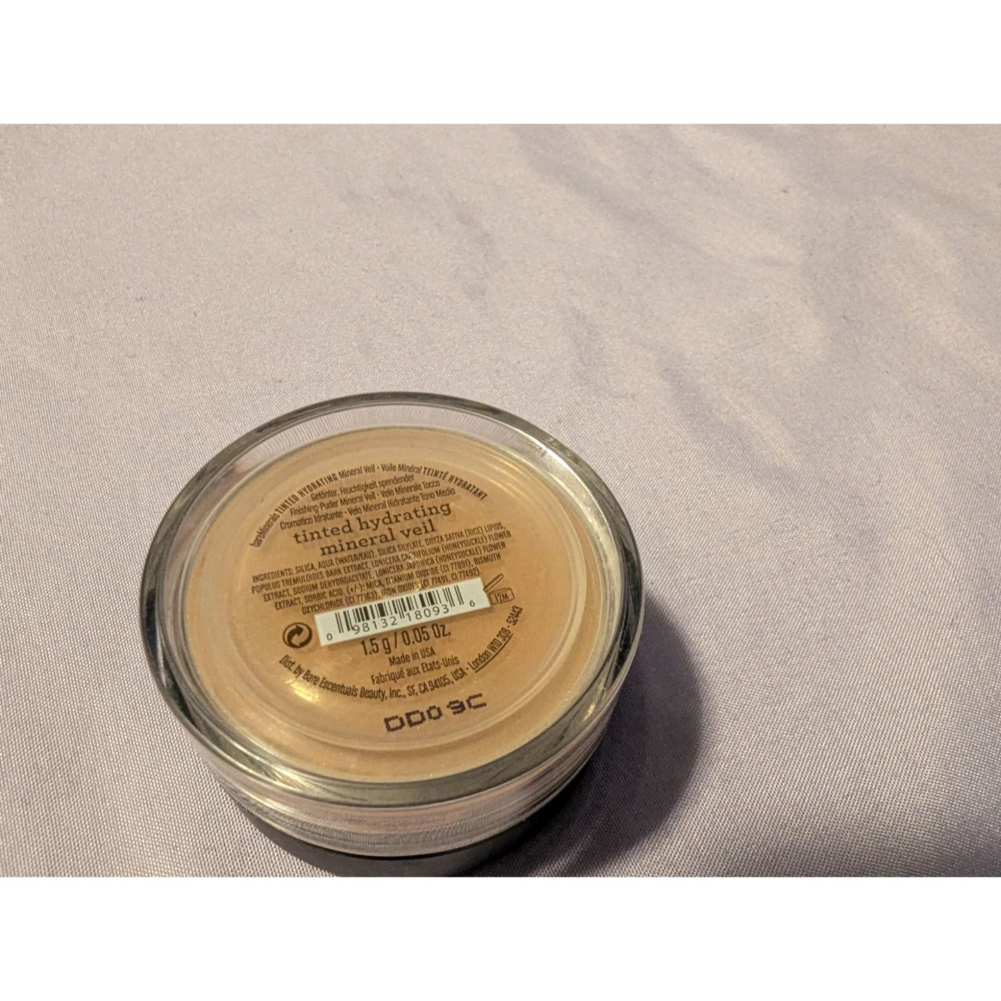 Bareminerals Tinted Hydrating Mineral Veil Loose Powder .05 oz