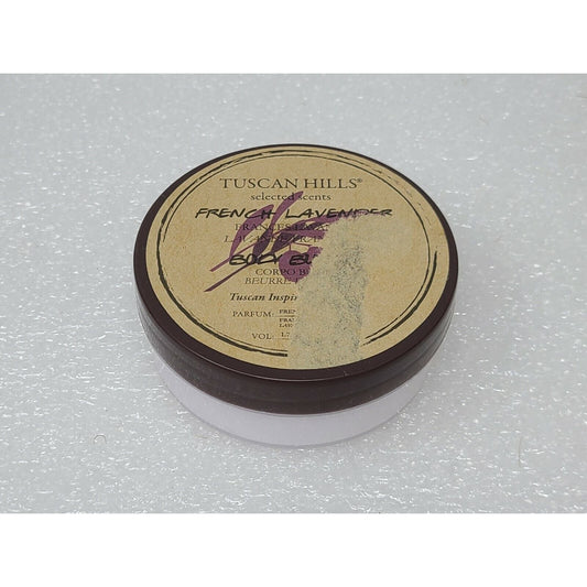 Tuscan Hills French Lavender Body Butter 1.7 oz Travel Size