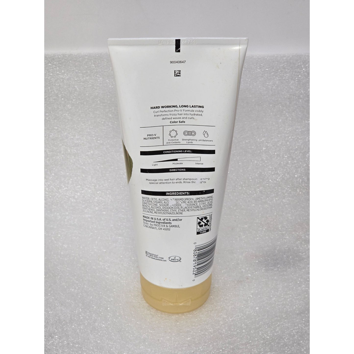 Pantene Pro-V Curl Perfection Conditioner 9 Oz 72-Hour Curl Definition