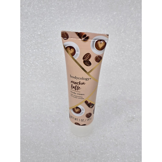 Bodycology Mocha Latte Body Cream 1 Oz Travel Size Moisturizer Shea Butter