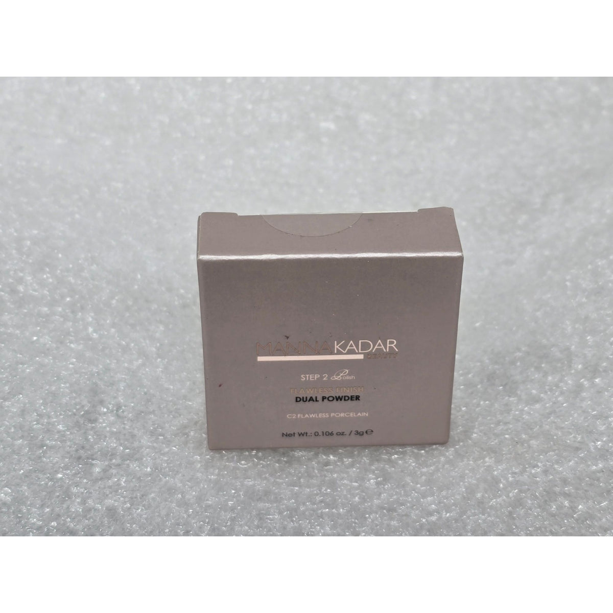 Manna Kadar Flawless Finish Dual Powder C2 Flawless Porcelain .106 oz TravelSize