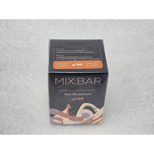 Mix:Bar Vanilla Bourbon Eau De Parfum Perfume No. 09 1.7 Fl Oz Sealed Box