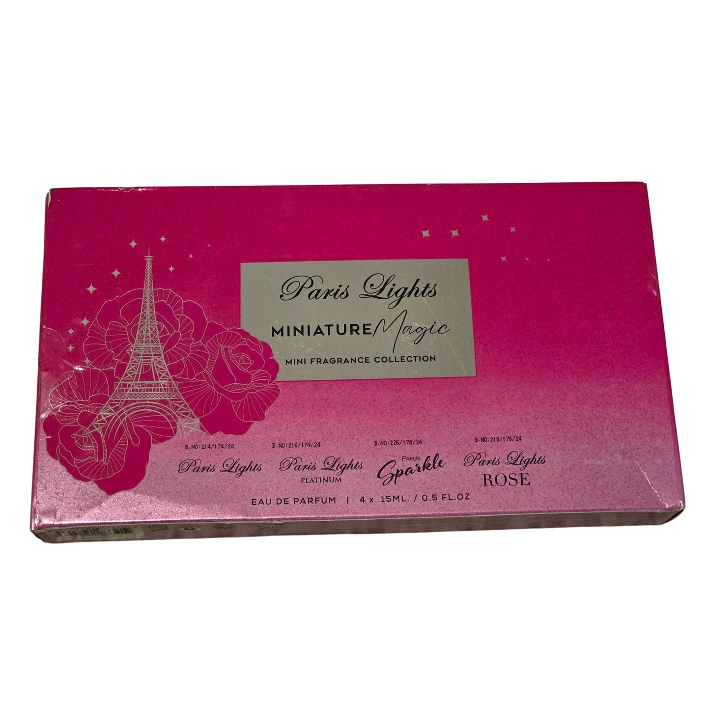 Paris Lights Miniature Magic Mini Fragrance Collection Platinum Sparkle Rose