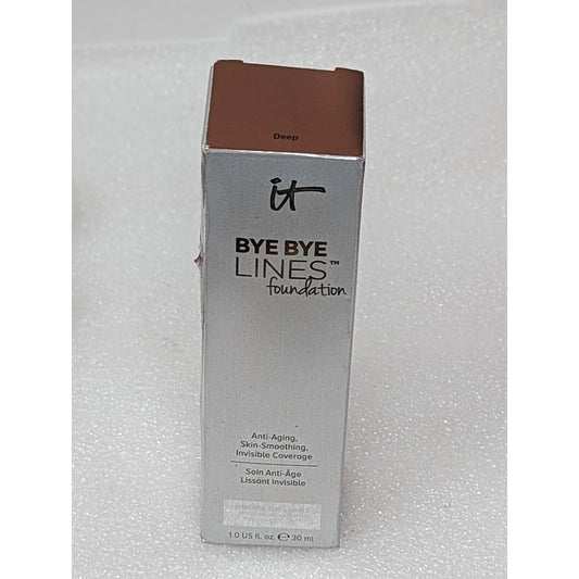 IT cosmetics Bye Bye Lines Foundation Deep 1 oz