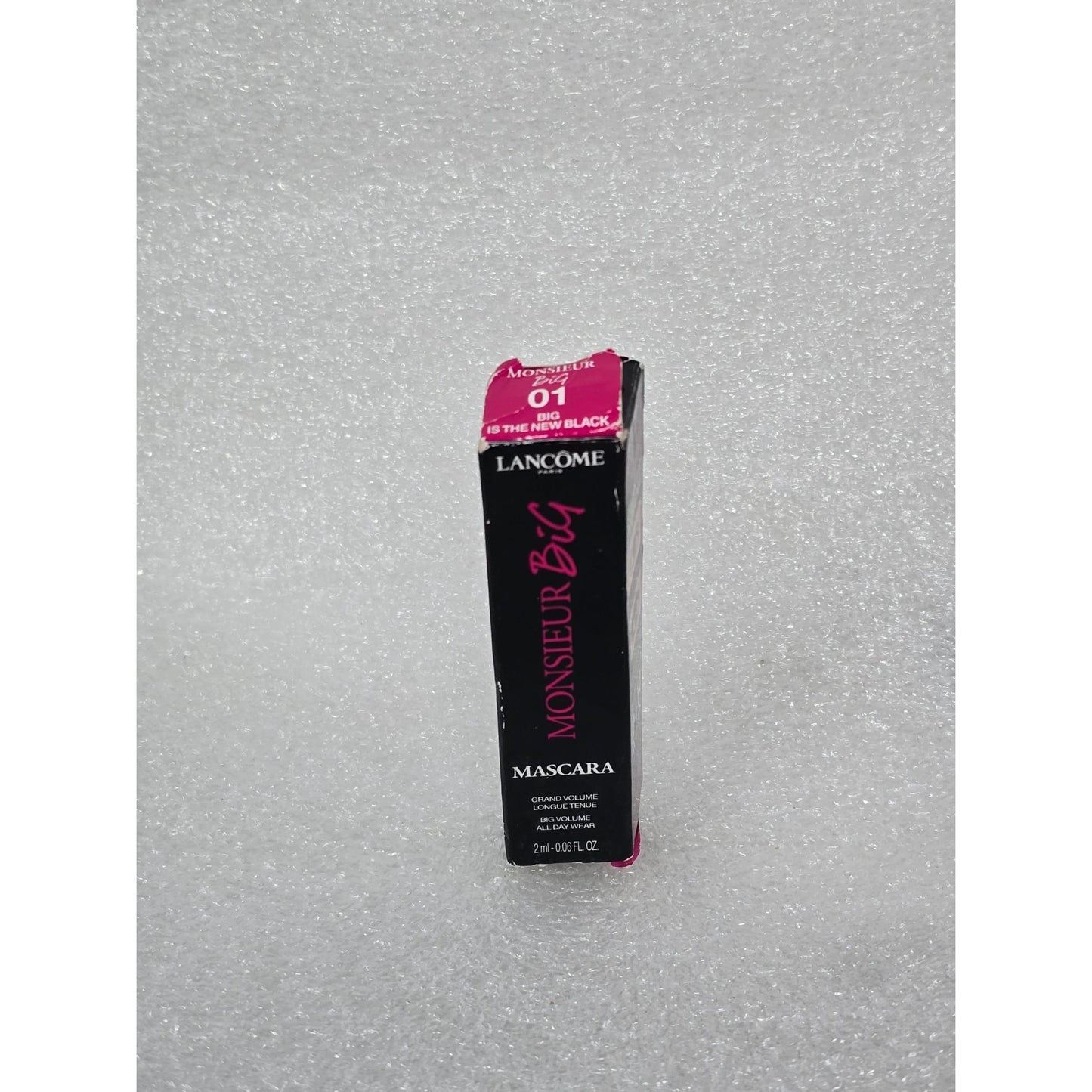 Lancome Monsieur Big Mascara 01 Big Is The New Black .06 oz Travel Size