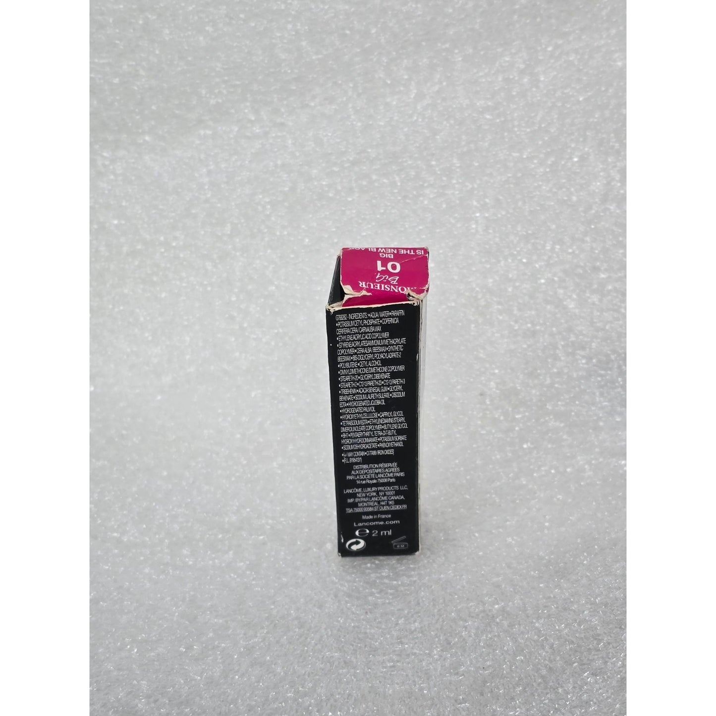 Lancome Monsieur Big Mascara 01 Big Is The New Black .06 oz Travel Size