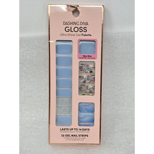 Dashing Diva Gloss Ultra Shine Gel Nail Strips Spiritual Journey 32 Strips