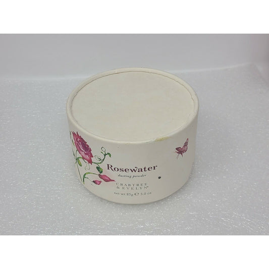 Crabtree & Evelyn ROSEWATER Dusting Powder 3.oz