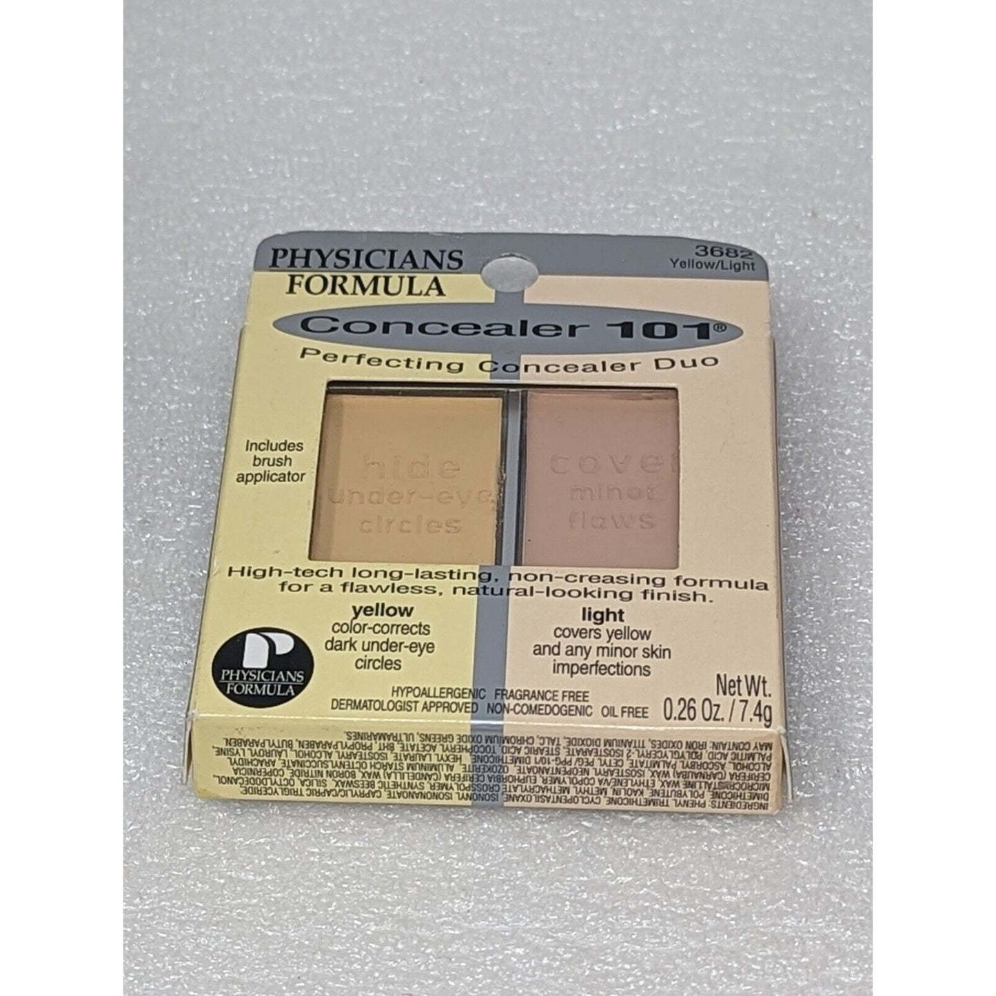 Physicians Formula Duo Concealer 101 Yellow / Light 3682